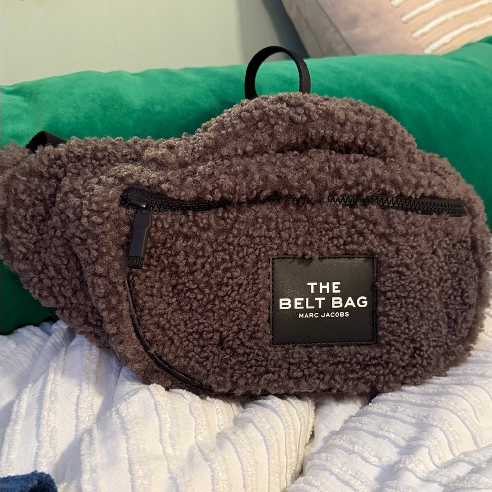 Marc Jacobs Plush Brown Crossbody Bag